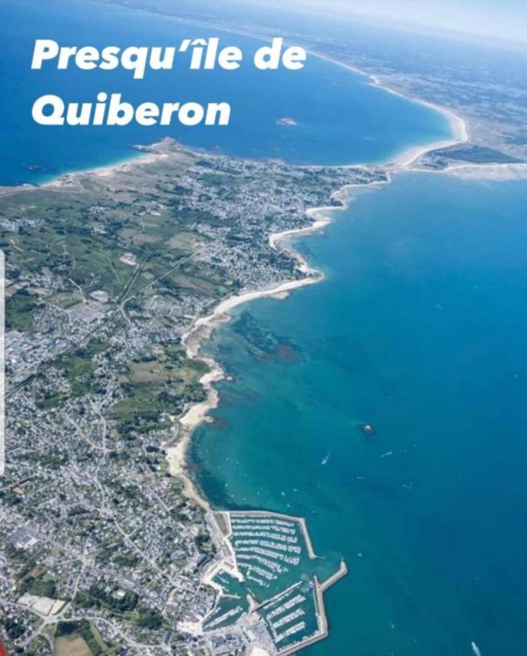 Appartement Cocon A Quiberon Dans Residence Calme, Plages Et Centre Ville A Pied Ou A Velo Pour 2 A 4 Personnes Exterior foto